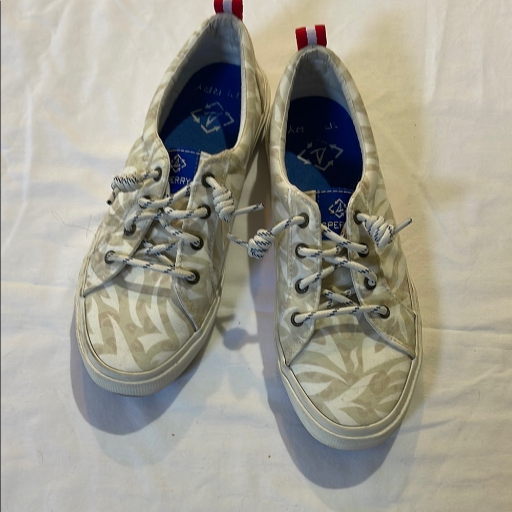 Sperry Women's Espadrilles - Cream and White